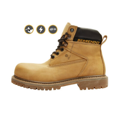 BE-141 BOTA BUCK MIEL - CASCO DE ACERO DIELÉCTRICO