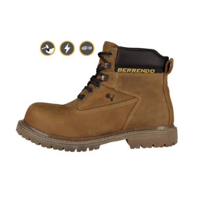 BE-141 BOTA BUCK TAN - CASCO DE ACERO DIELÉCTRICO