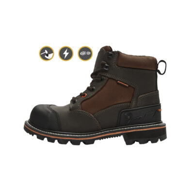 BE-180 BOTA CAFE - CASCO DE ACERO DIELÉCTRICO