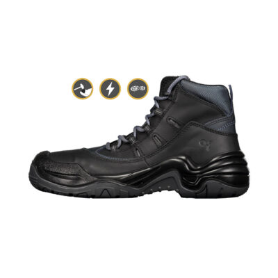 BE-3011 BOTA BIOTECH NEGRO AZUL - CASCO NO METALICO DIELECTRICO