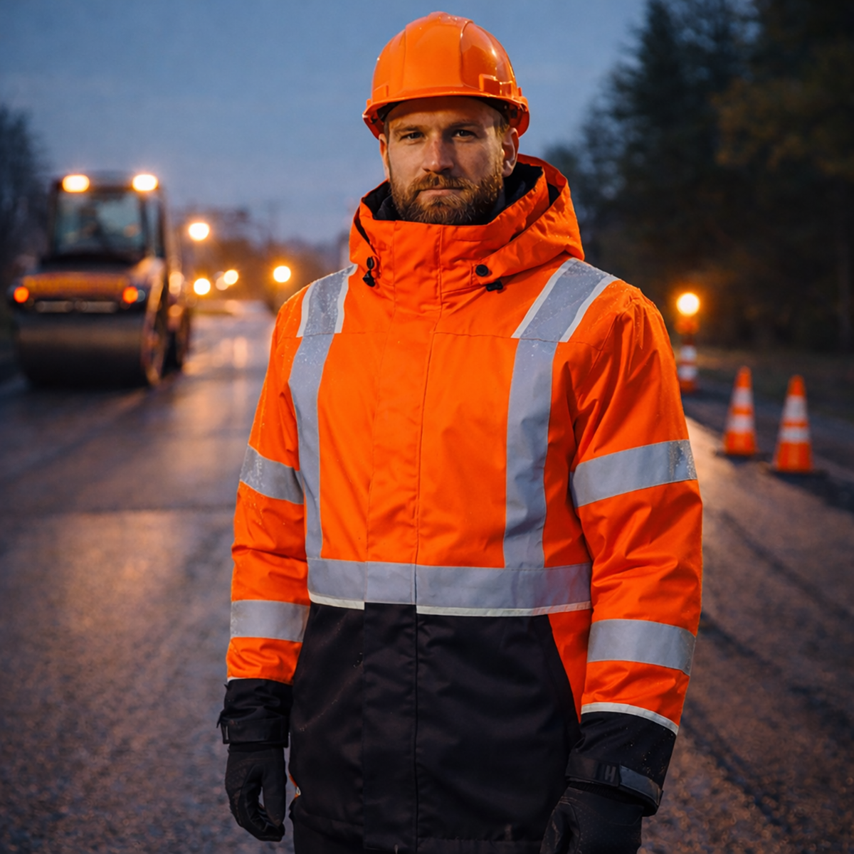 HH71355-AN – CHAMARRA UC-ME WINTER HI VIS
